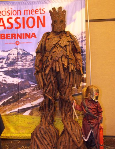 Soonercon 25 Best in Show Costume Contest Winners in their cosplay Groot and Star Lord by Alexis Bailey