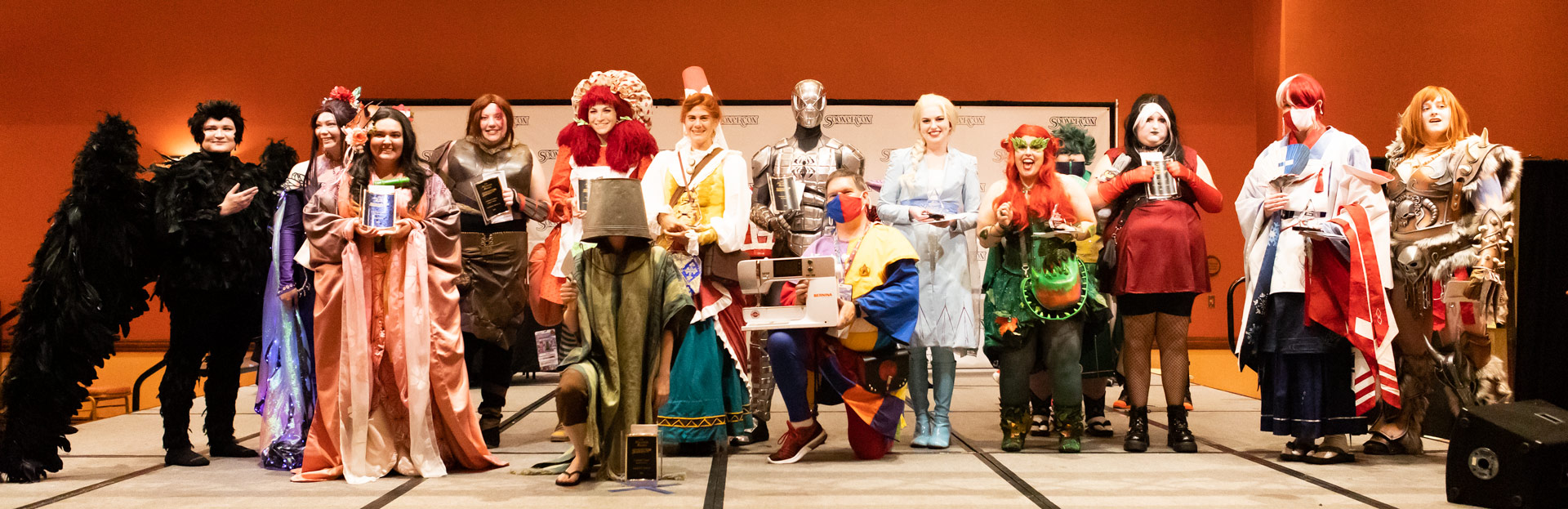 SoonerCon 30 Costume Contest Winners Group Picture